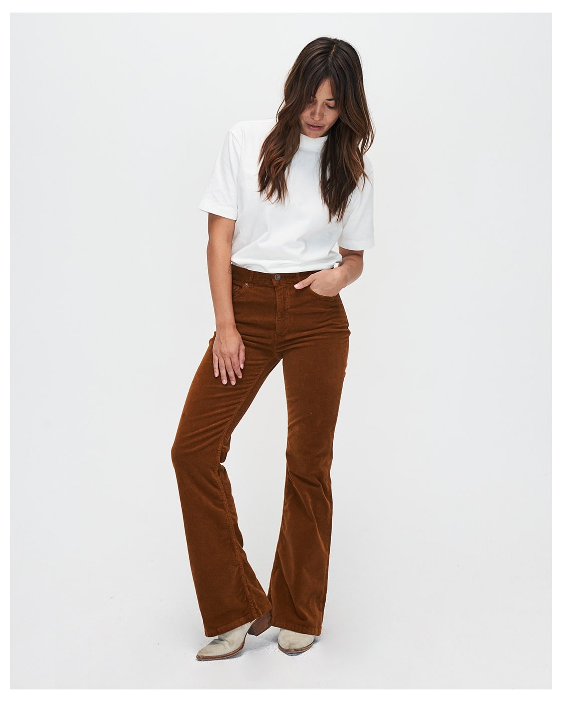 Kuyichi Lisette Flare Corduroy