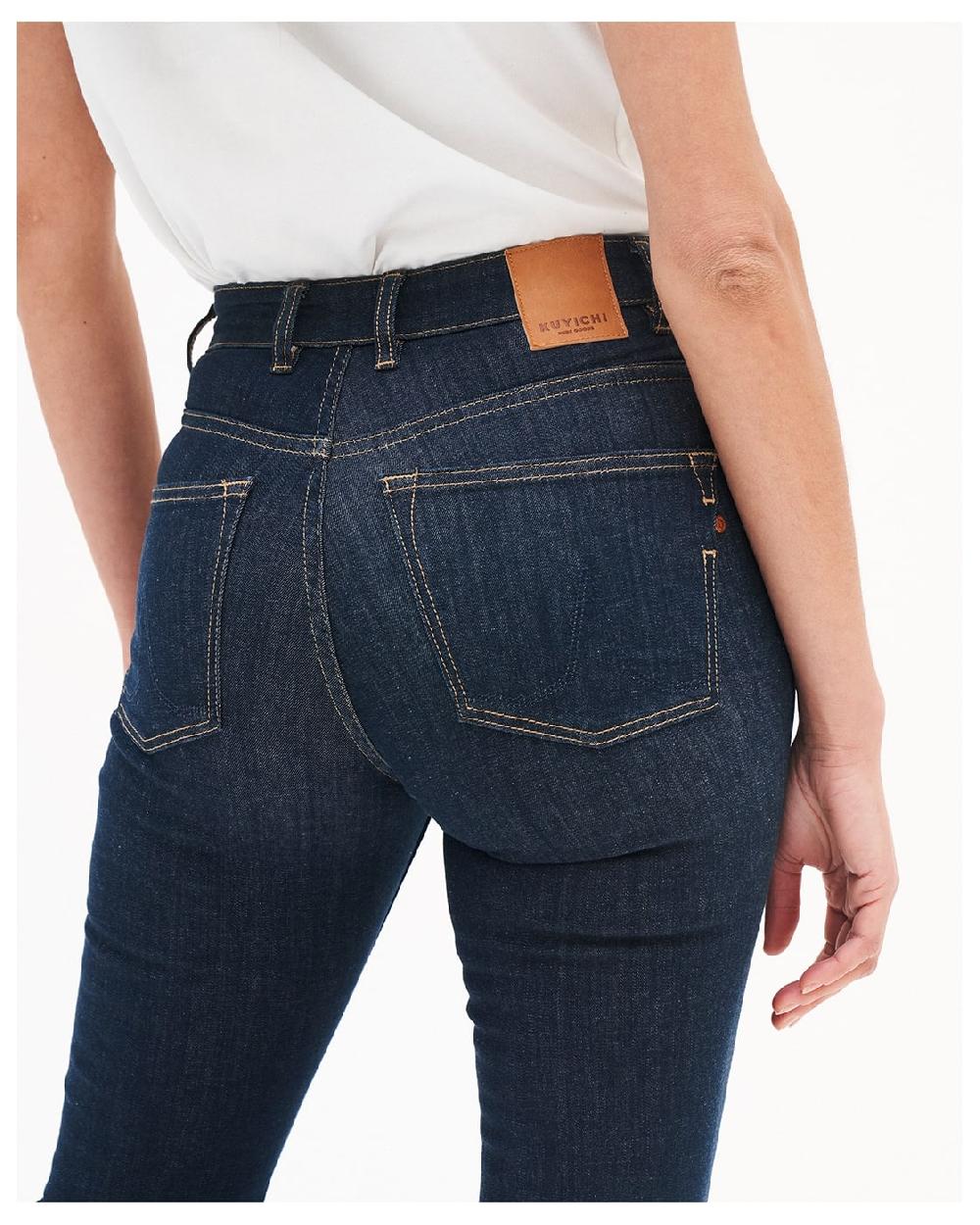 Kuyichi Lisette Flare Dark Rinse