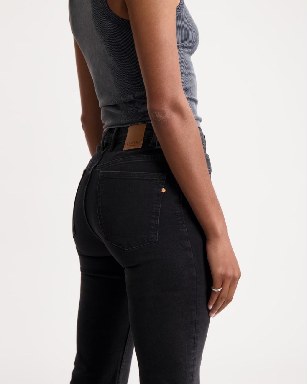 Kuyichi Lisette Flare Worn In Black