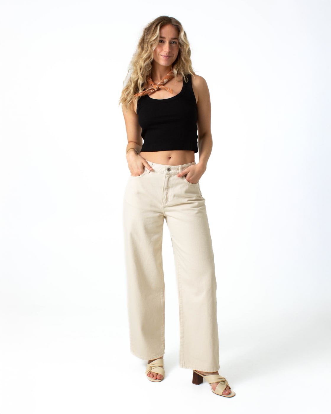 kuyichi Lucy Loose Ecru