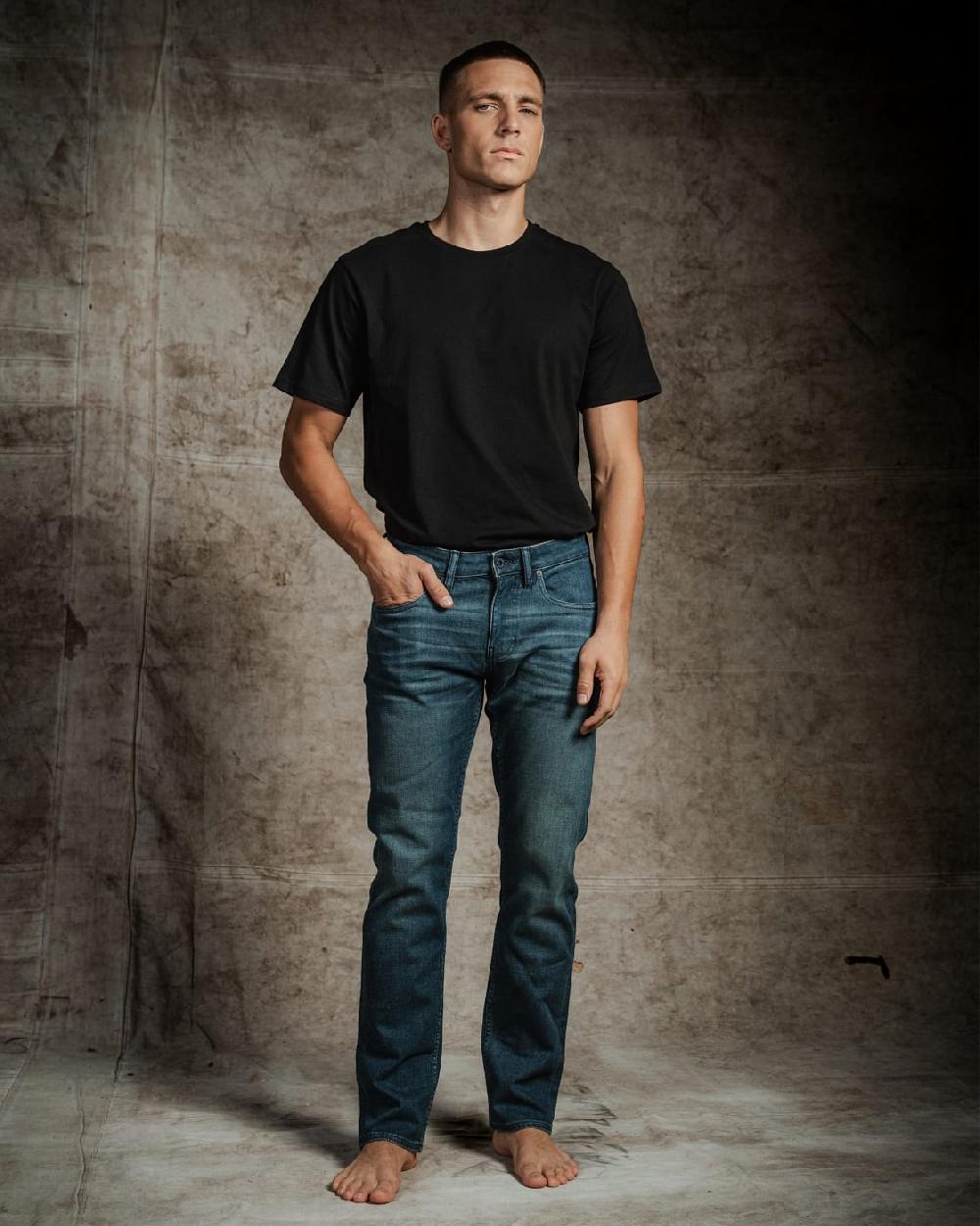 kuyichi Nick Straight Lagoon Blue