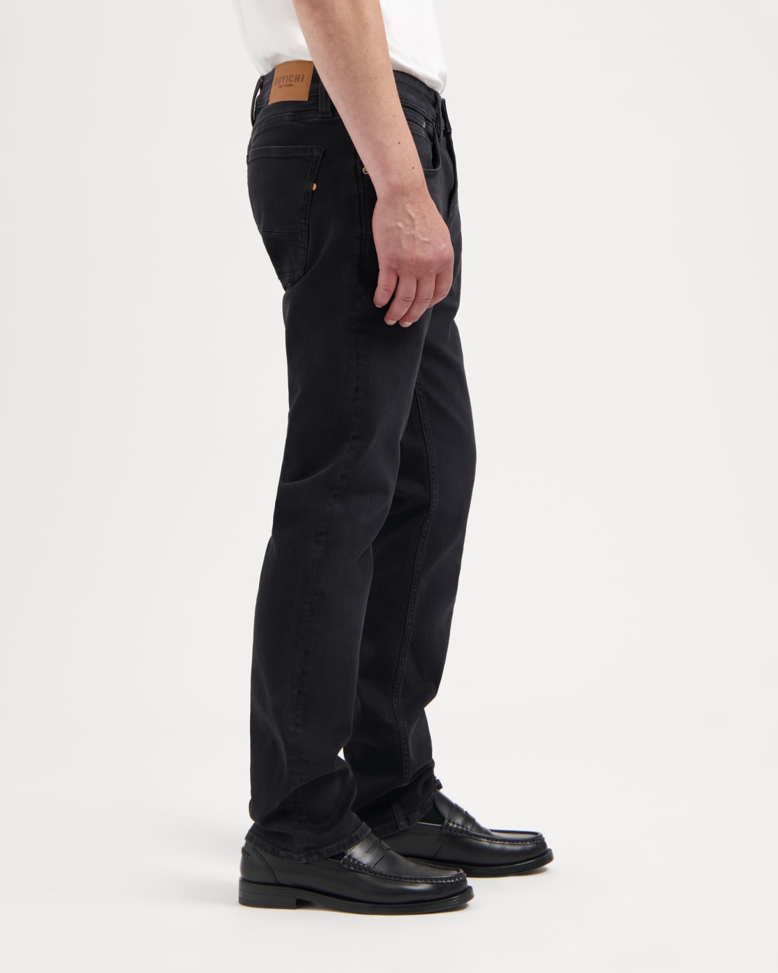 Kuyichi Nick Straight Worn In Black