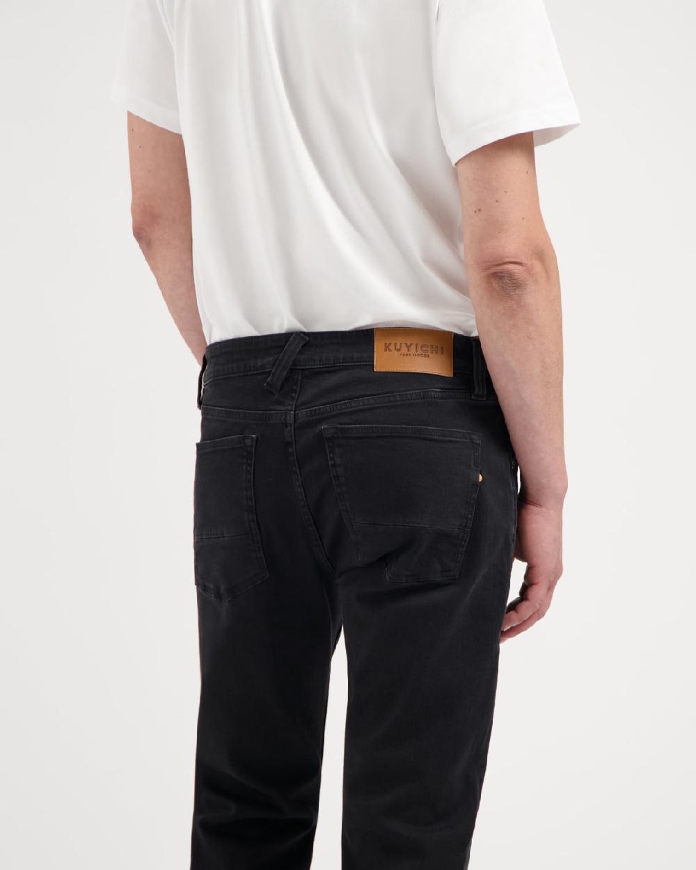 Kuyichi Nick Straight Worn In Black