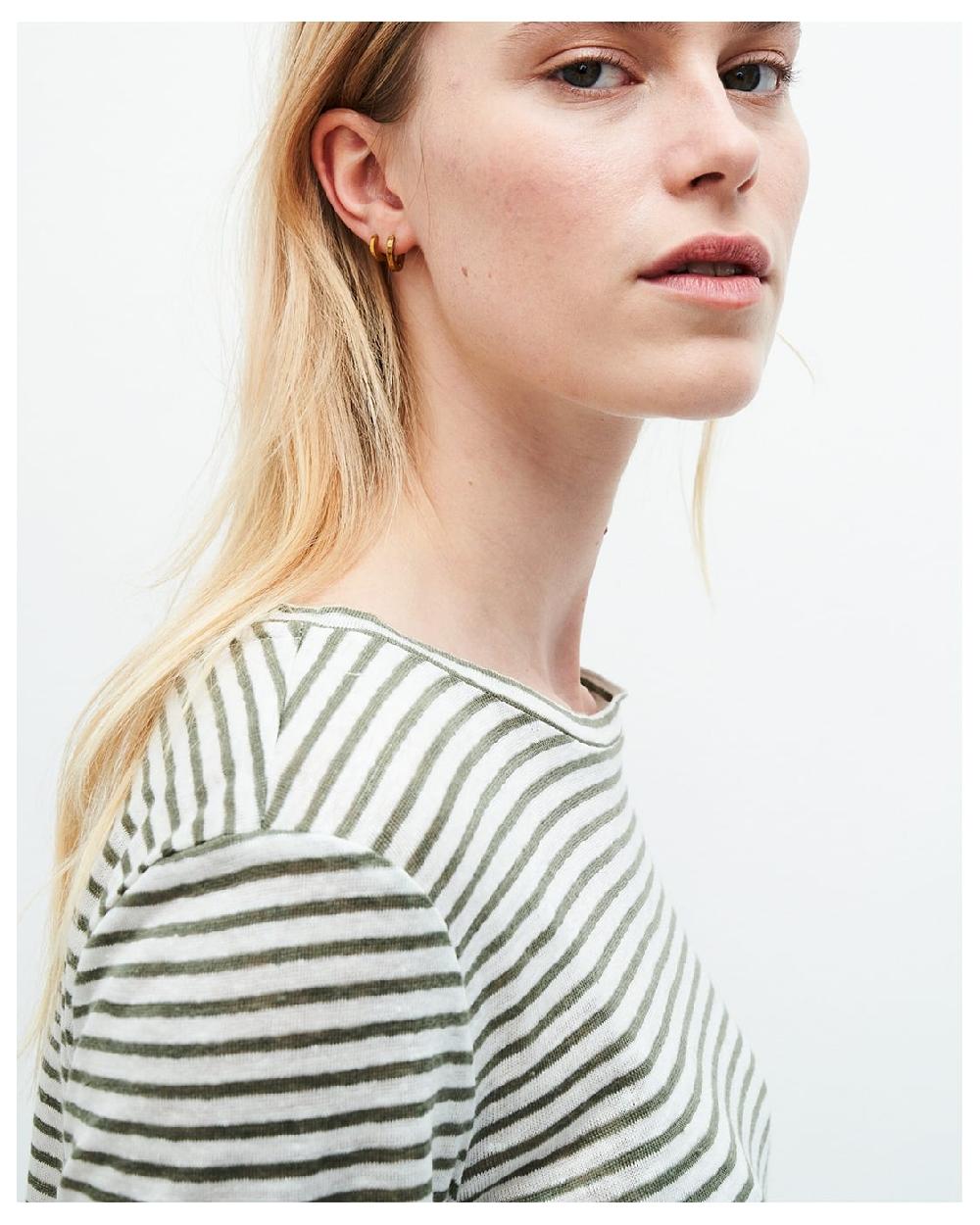 Kuyichi Olivia Striped T-Shirt