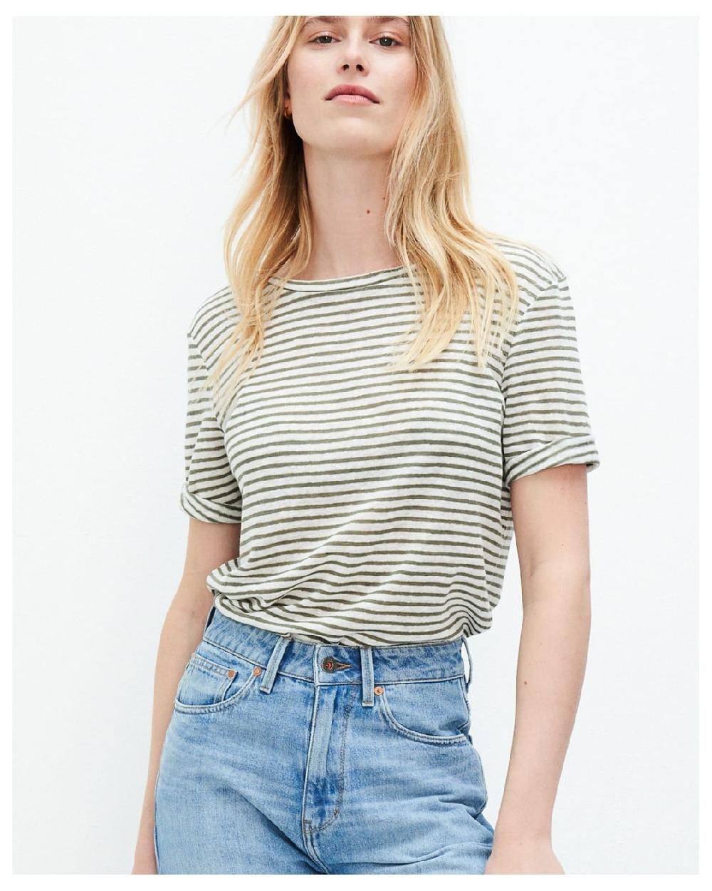 Kuyichi Olivia Striped T-Shirt