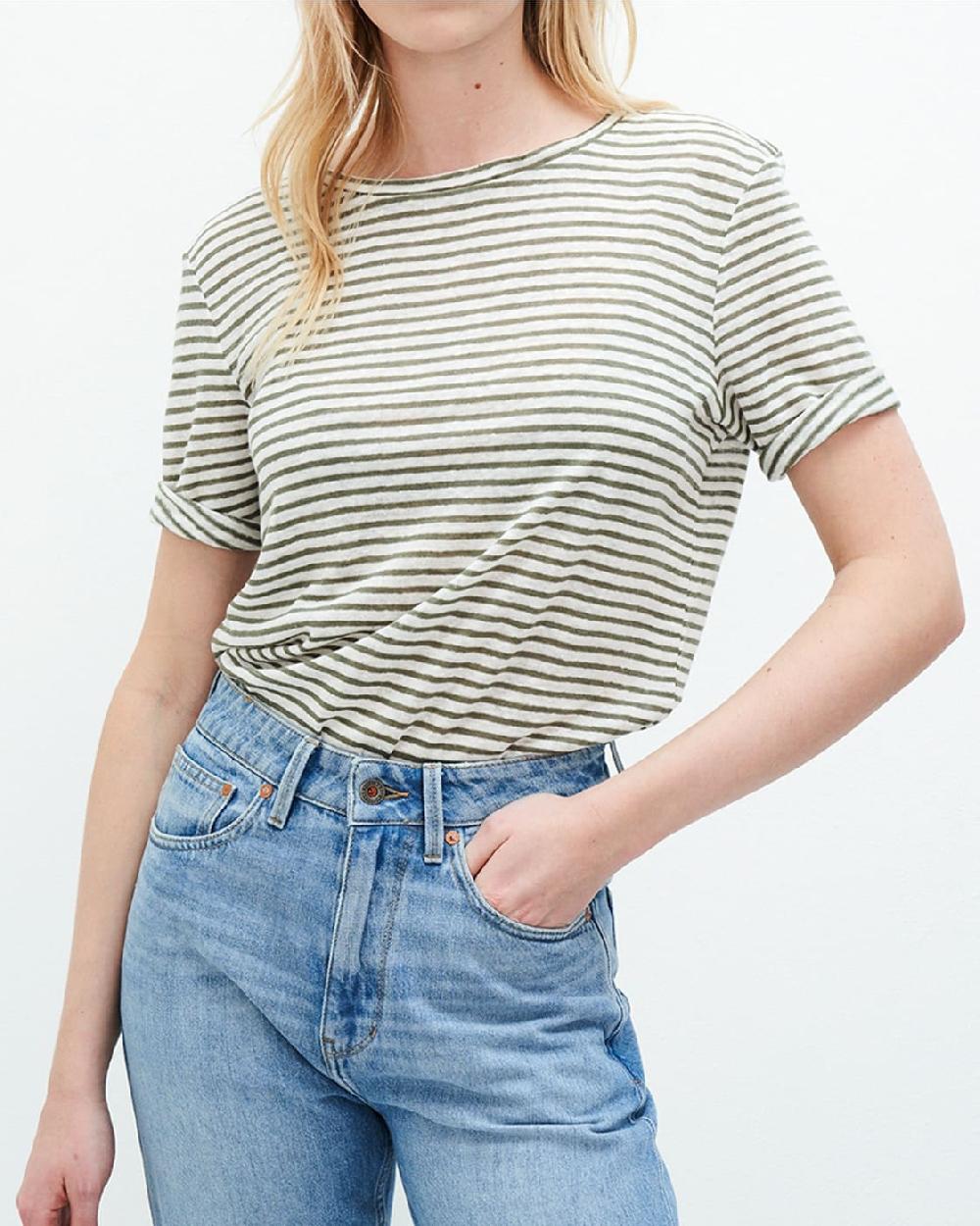 kuyichi Olivia Striped T-Shirt