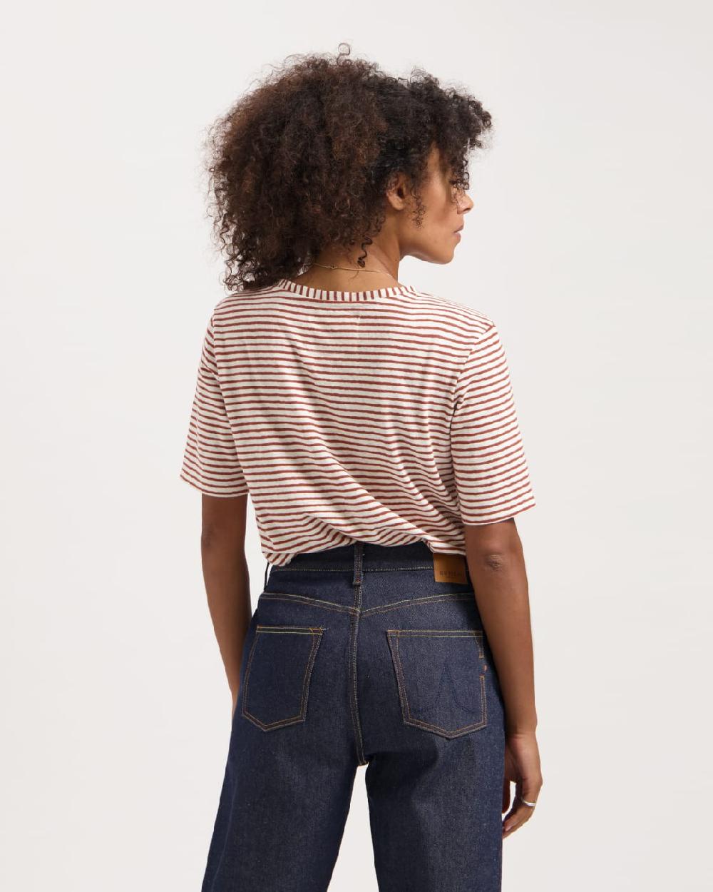 Kuyichi Olivia Striped Tee