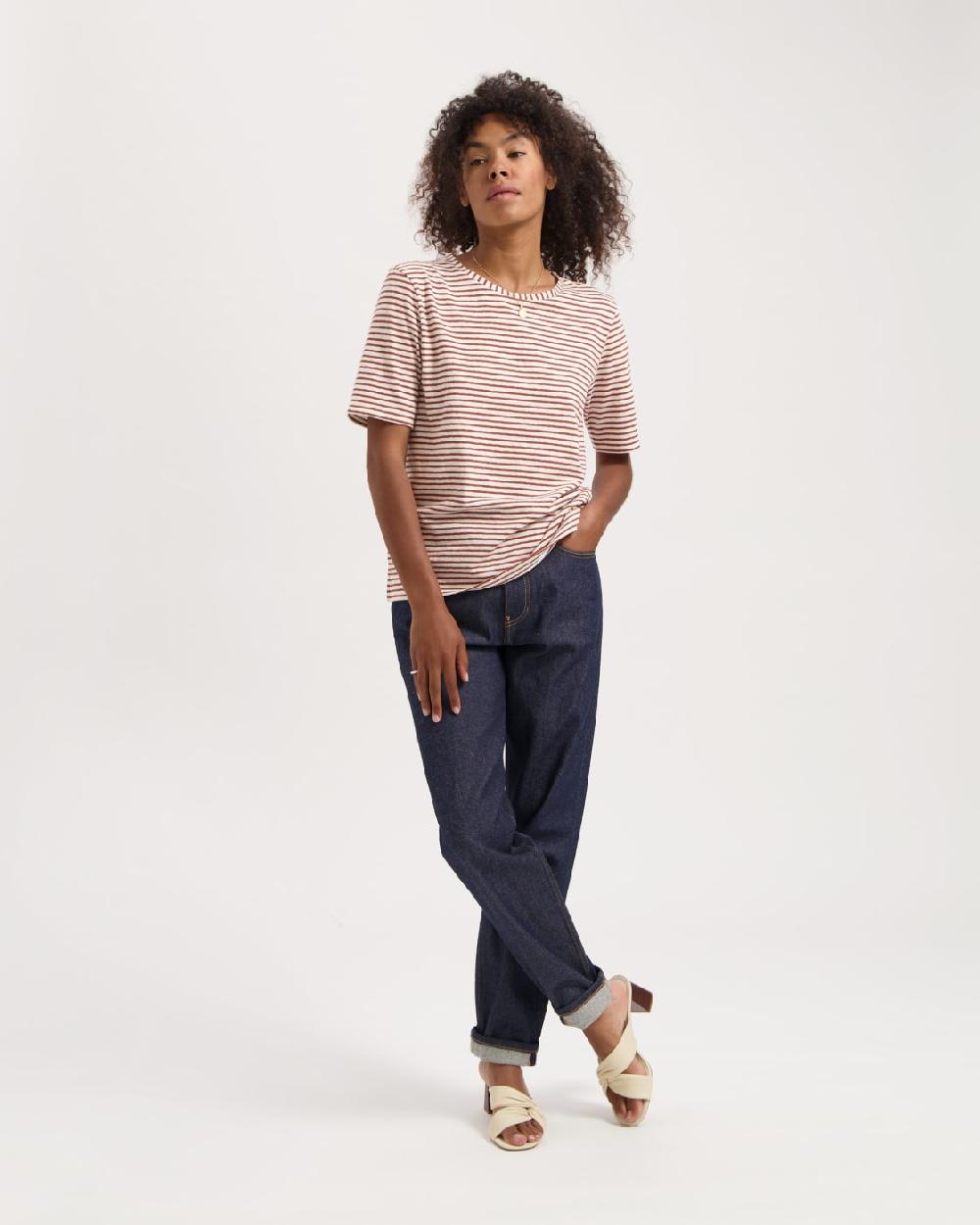 Kuyichi Olivia Striped Tee