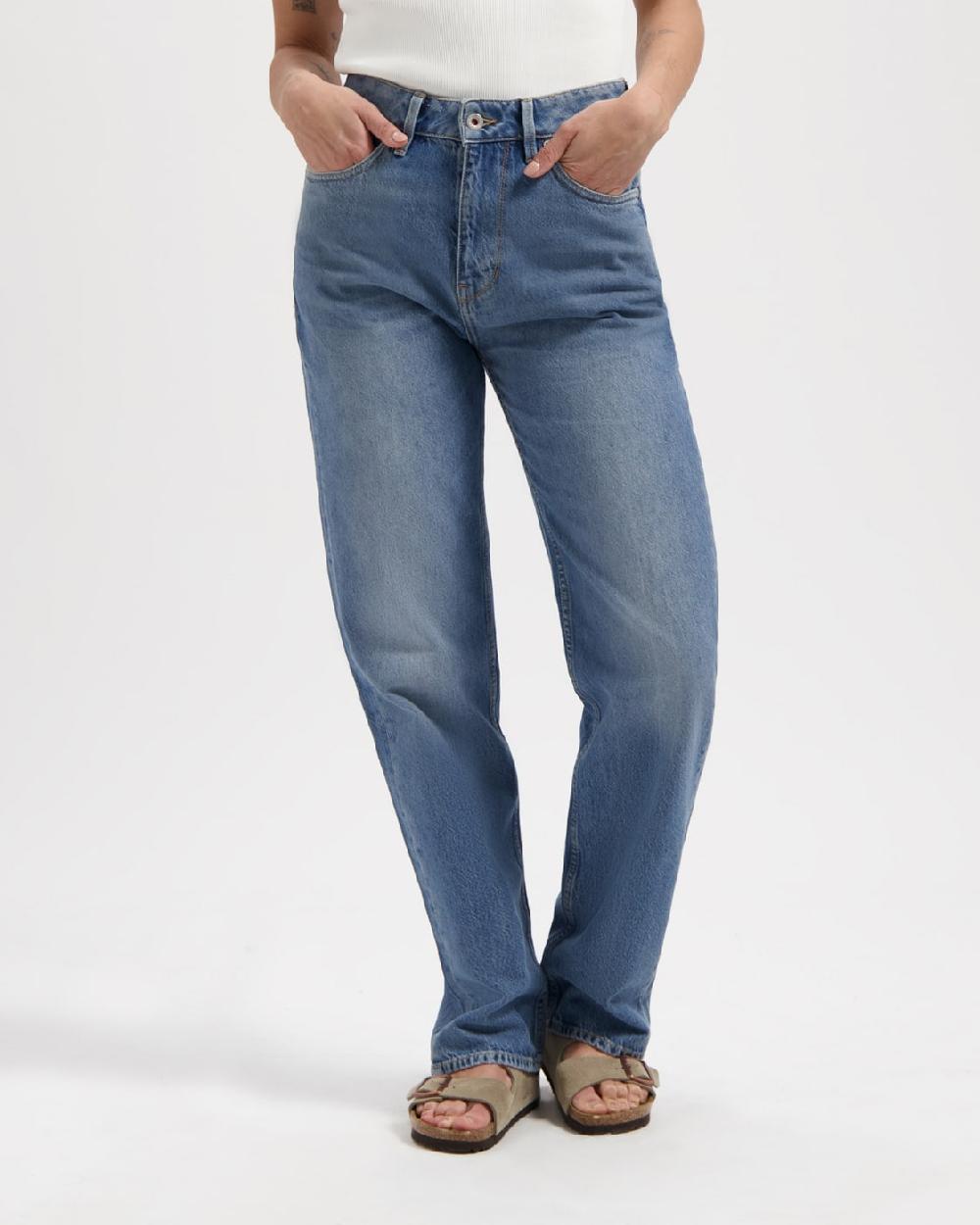 kuyichi Rosa Straight Soul blue