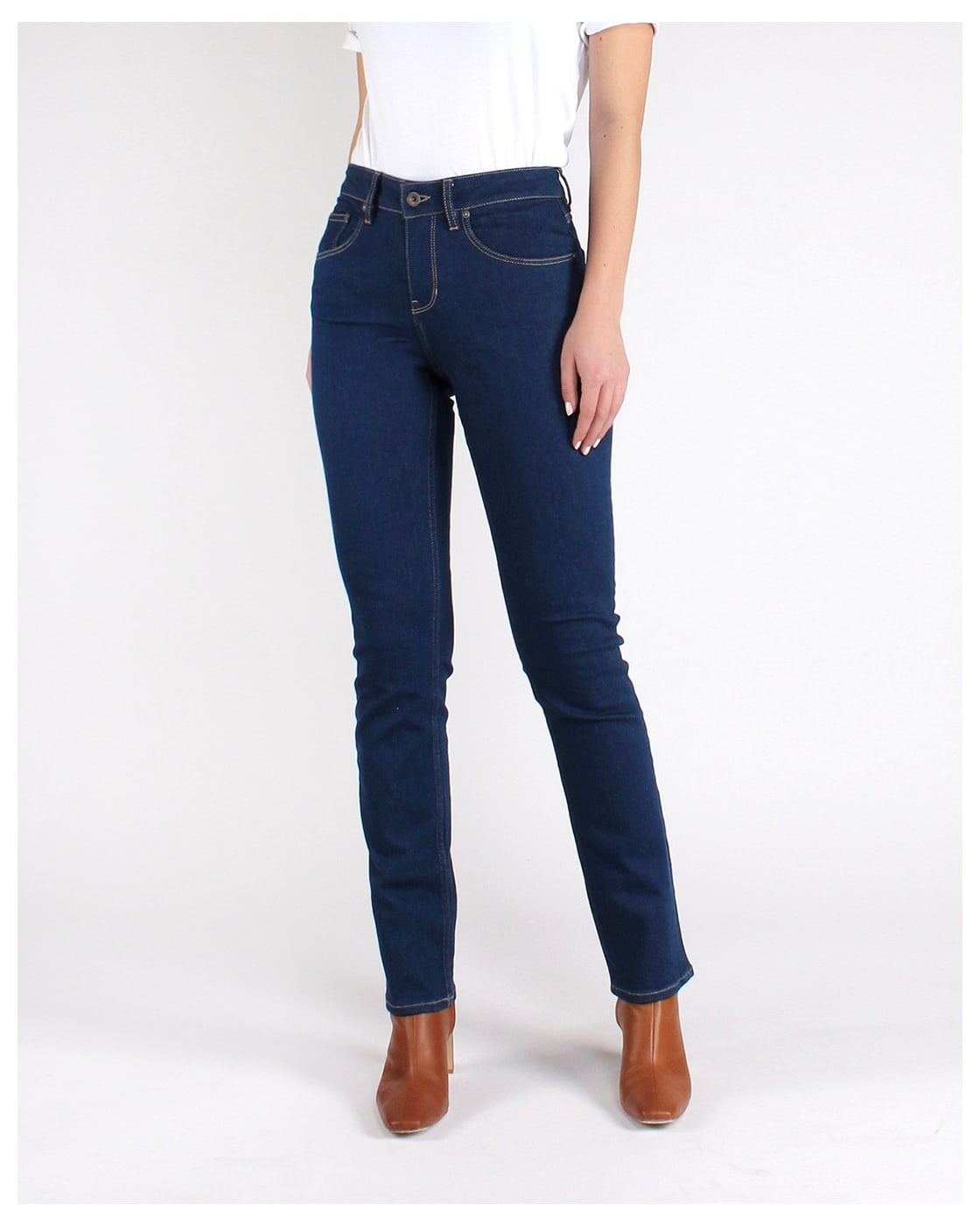 kuyichi Sara Straight Rinse