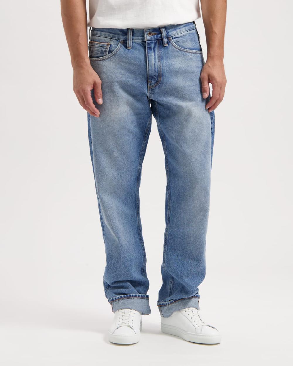 kuyichi Scott Regular Antique blue