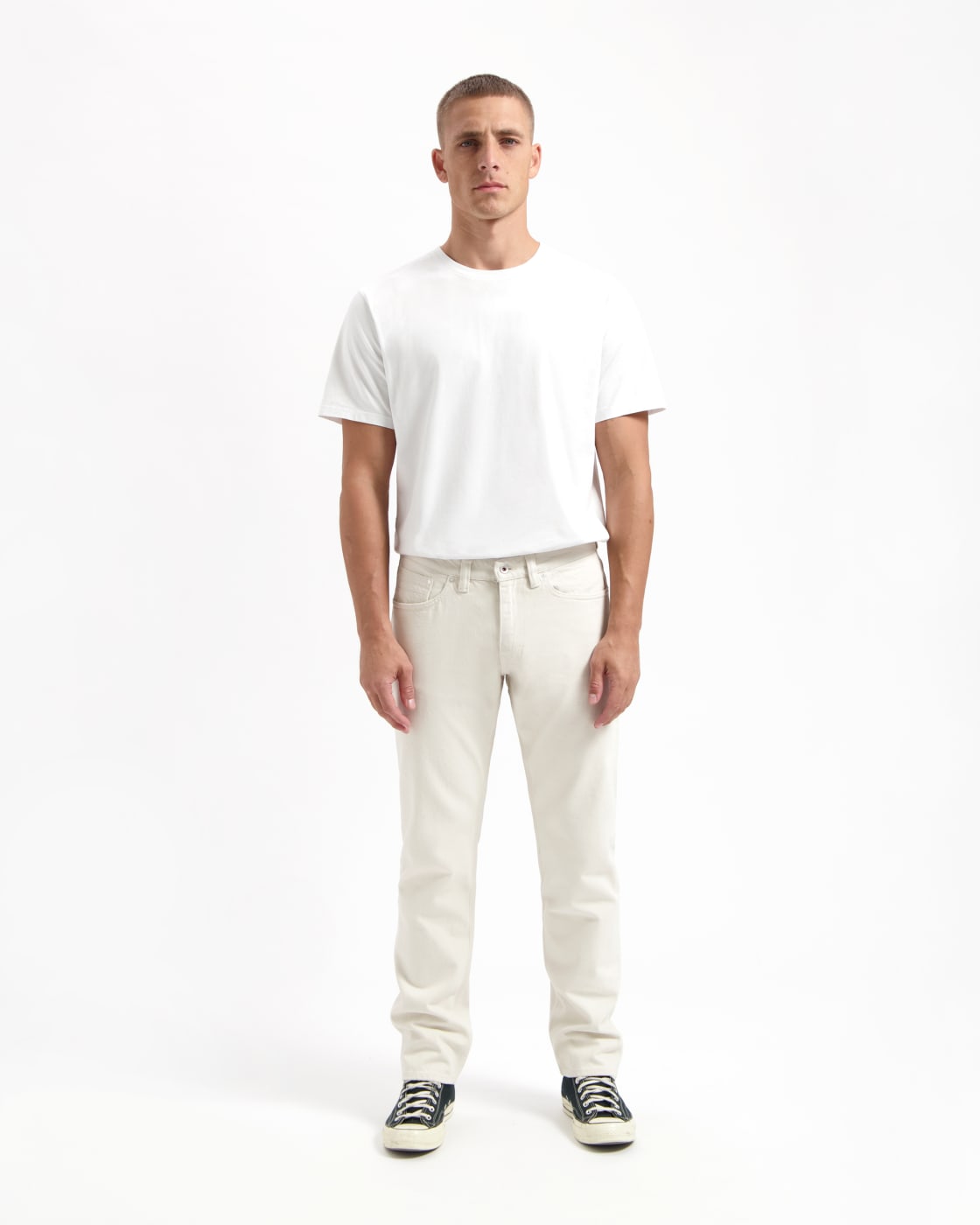 Kuyichi Scott Regular Ecru