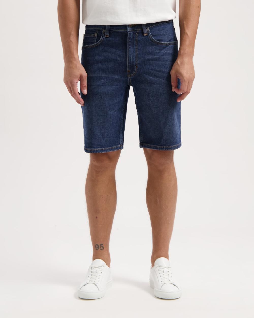 Kuyichi Scott Short Basic Blue