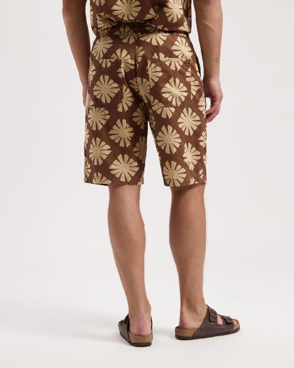 Kuyichi Tyler Linen Printed Short