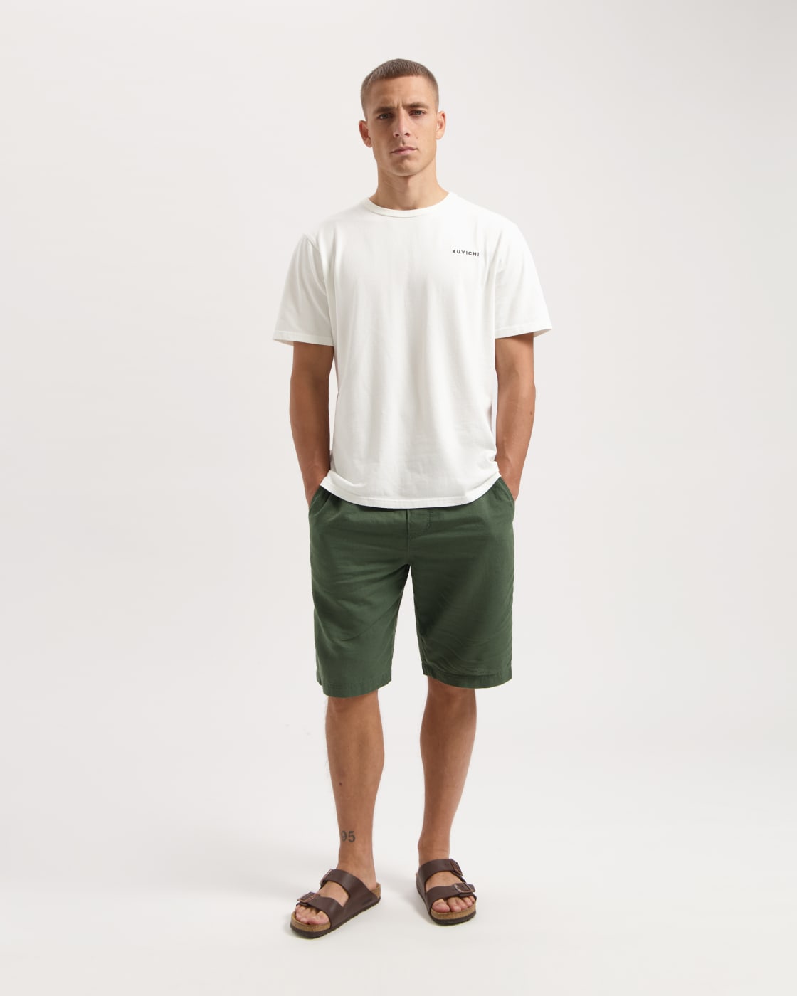 Kuyichi Tyler Linen Short