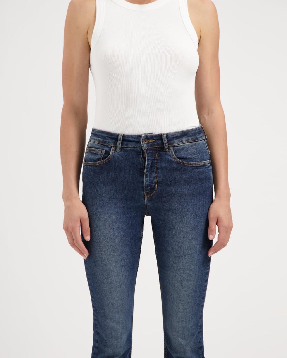 Kuyichi Zoe Bootcut Meadow Blue