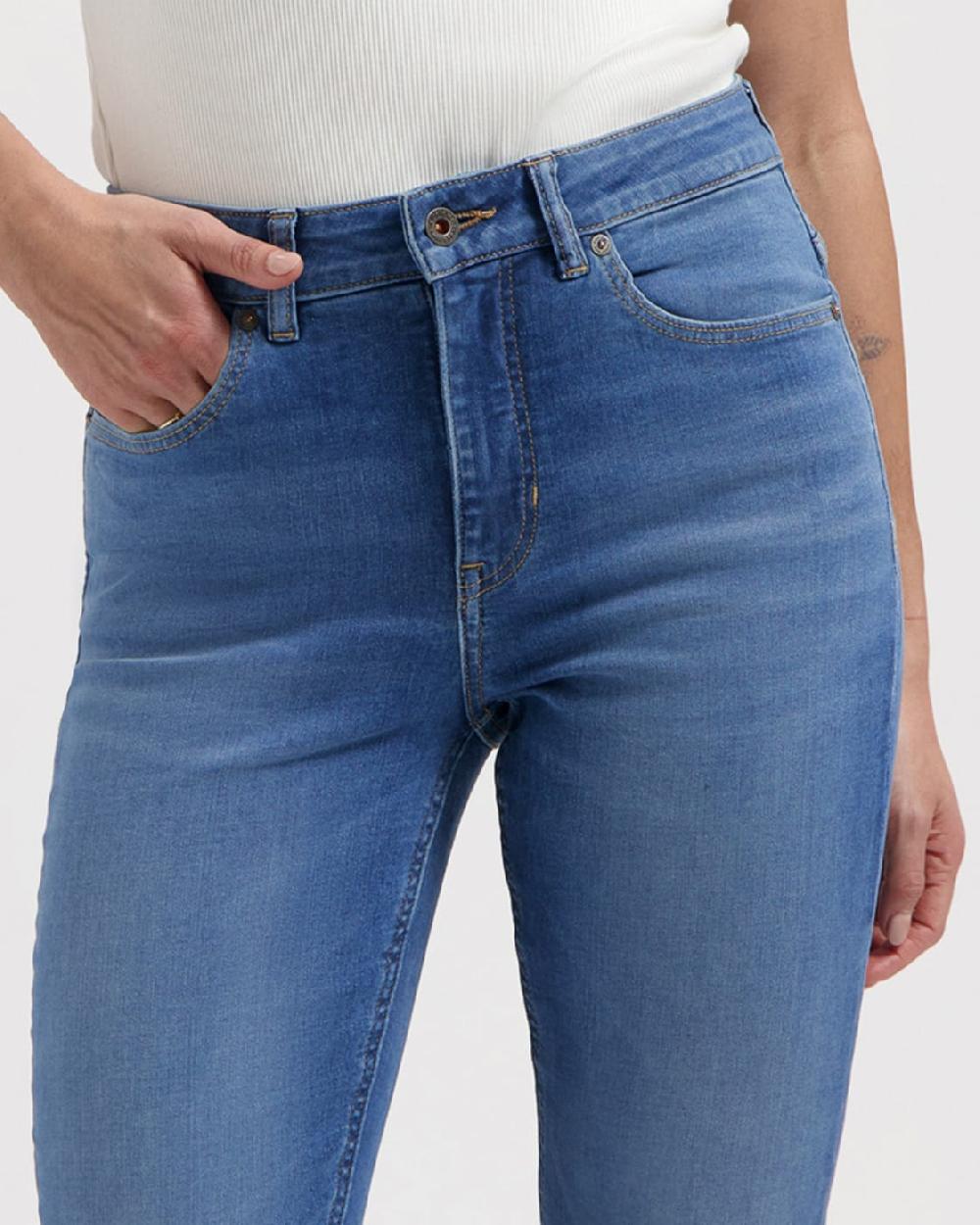 Kuyichi Zoe High Rise Bootcut Standard Blue