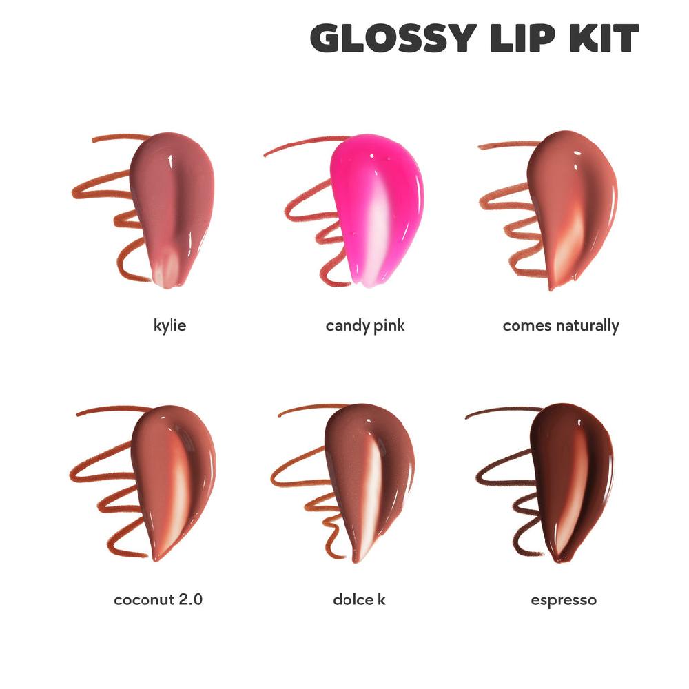 Kylie Cosmetics Glossy Lip Kit & Hybrid Blush Duo
