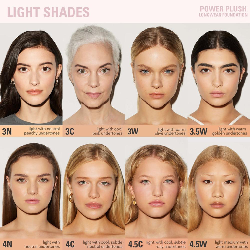 Kylie Cosmetics Power Plush Foundation Trio