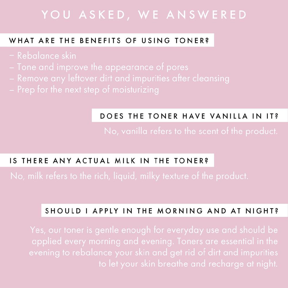 Kylie Cosmetics Vanilla Milk Toner