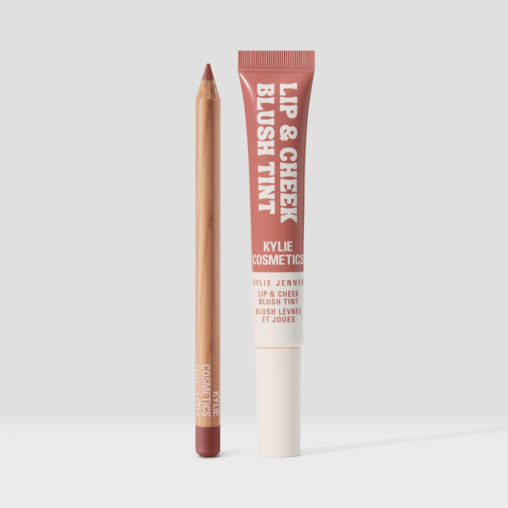kylie cosmetics Lip & Cheek Blush Tint & Precision Pout Lip Liner Duo