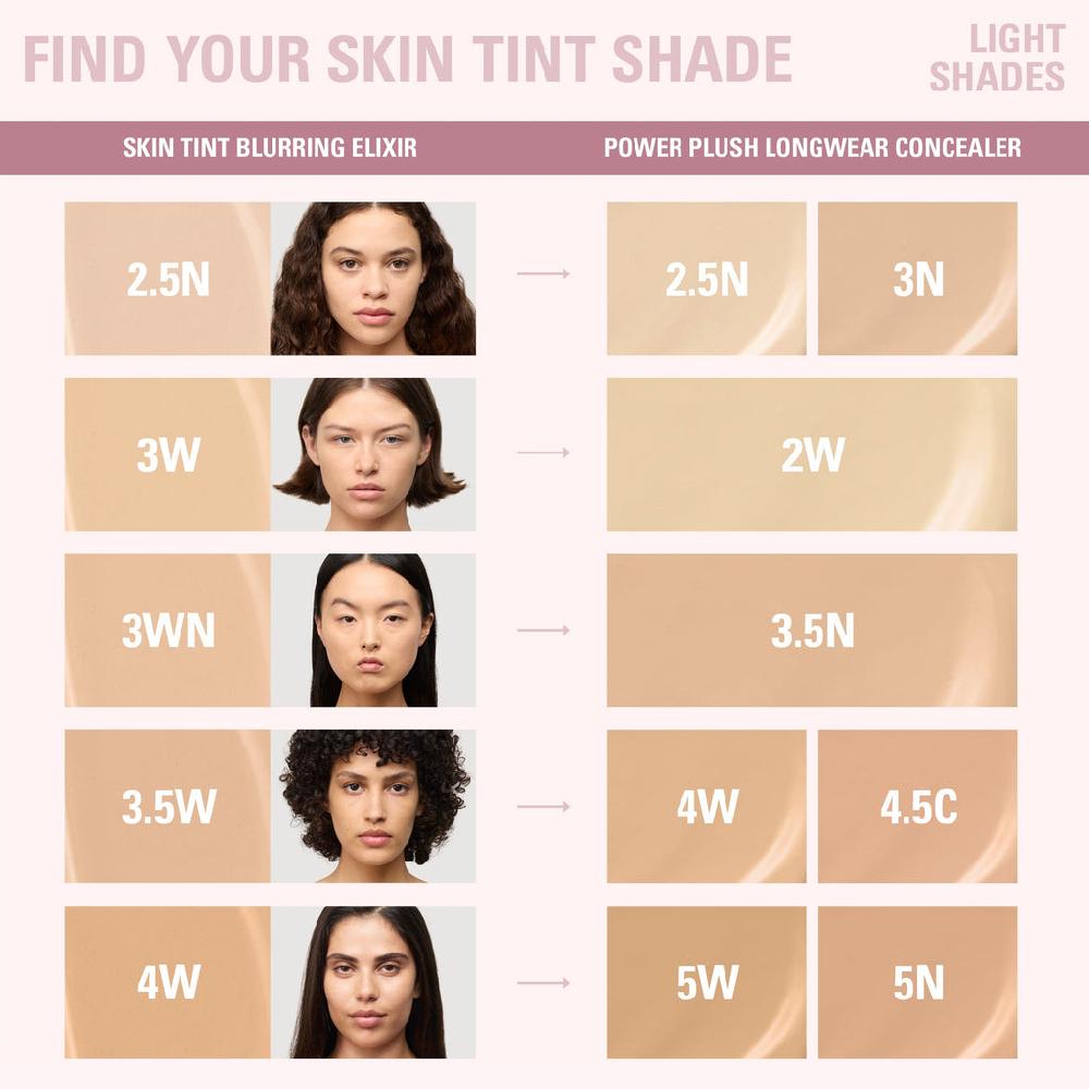 Kylie Cosmetics Skin Tint Blurring Elixir & Power Plush Concealer Duo