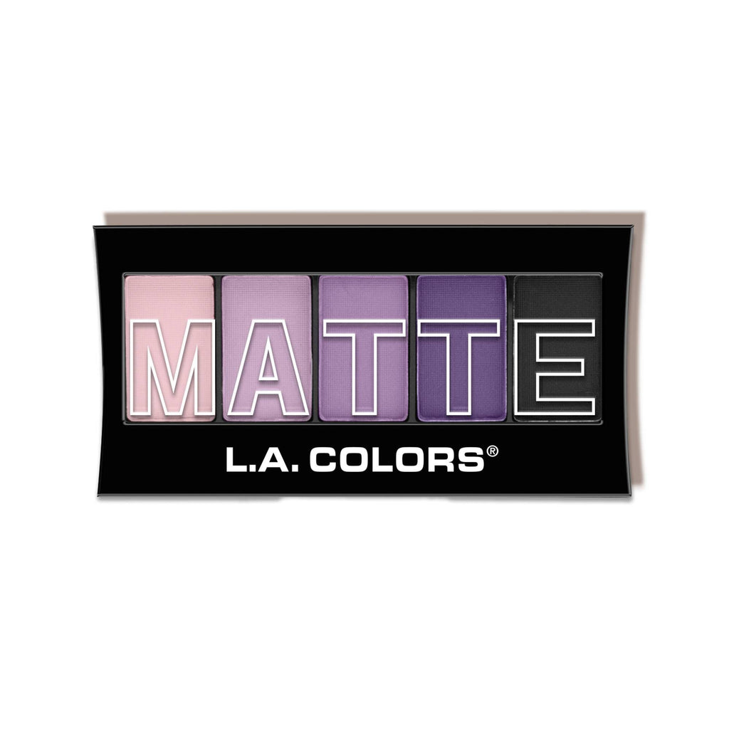L.a. Colors 5 Color Matte Eyeshadow Palette