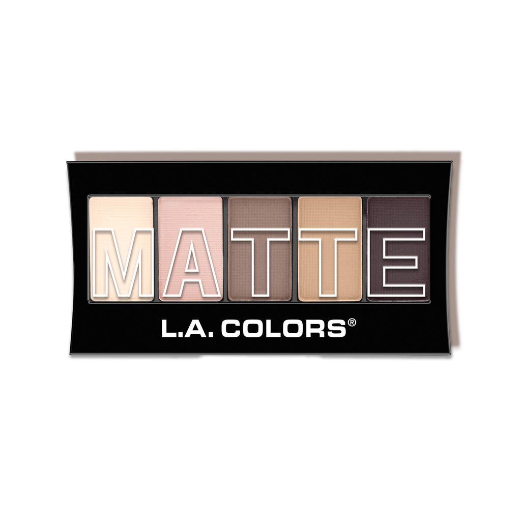 l.a. colors 5 Color Matte Eyeshadow Palette