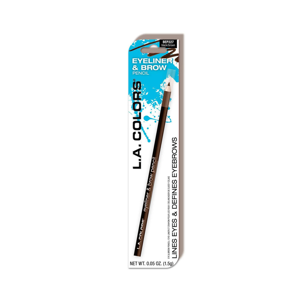 L.a. Colors 7" Eyeliner & Brow Pencil (carded)