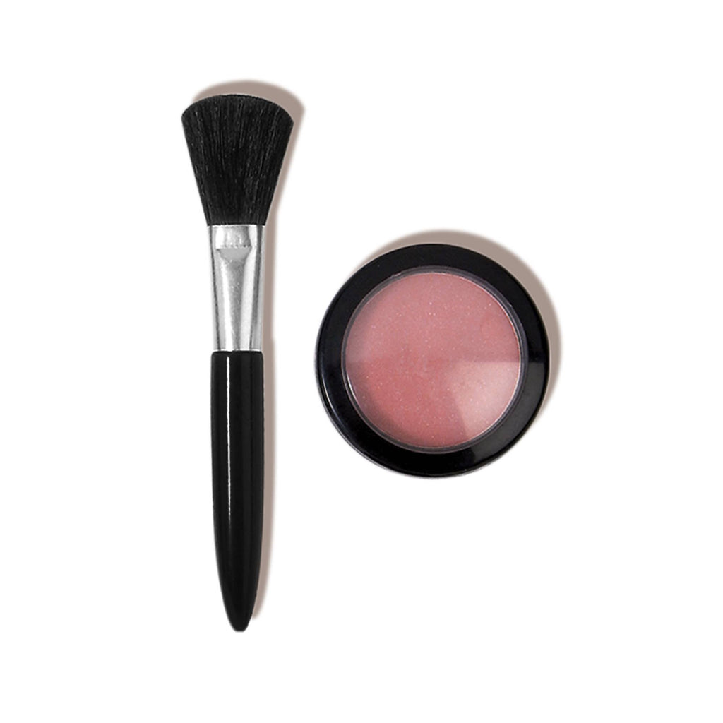 L.a. Colors Blusher & Deluxe Brush (carded)