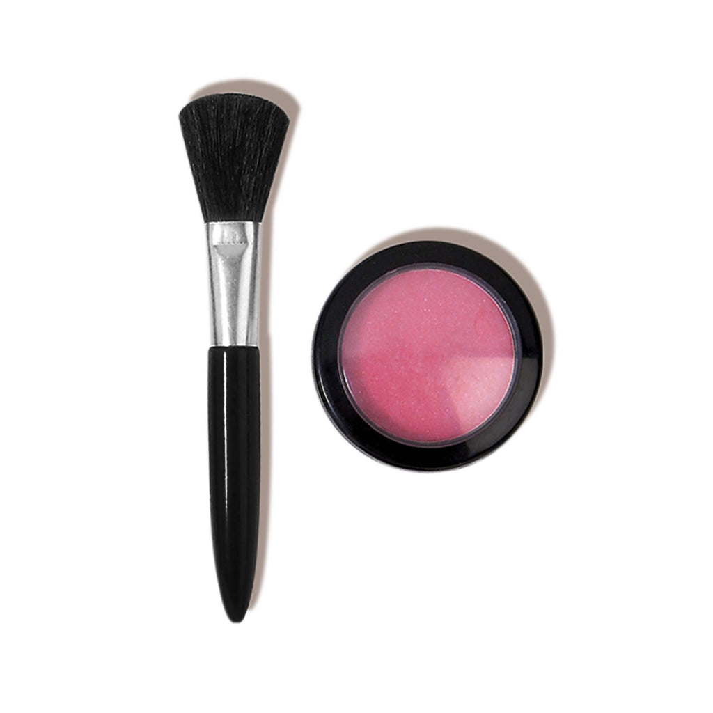 L.a. Colors Blusher & Deluxe Brush (carded)