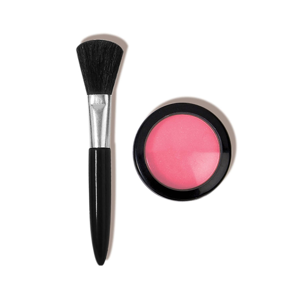 L.a. Colors Blusher & Deluxe Brush (carded)