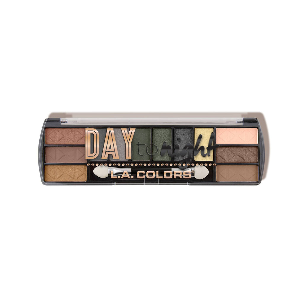 L.a. Colors Day To Night 12 Color Eyeshadow