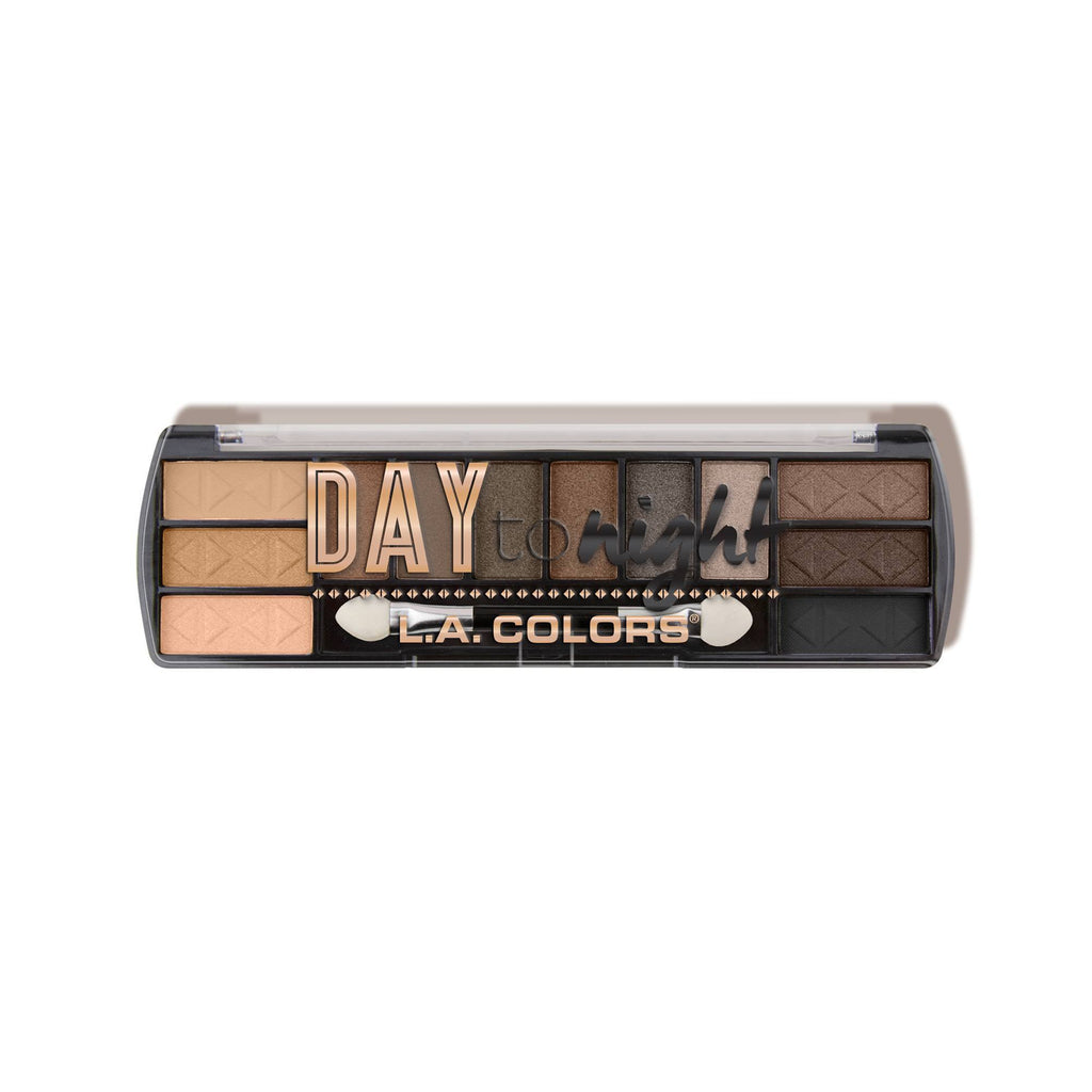 L.a. Colors Day To Night 12 Color Eyeshadow