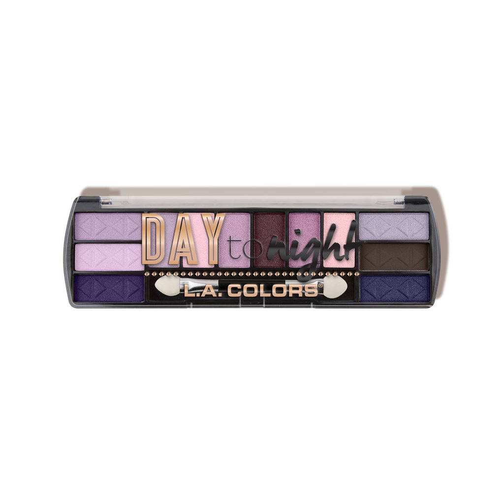 L.a. Colors Day To Night 12 Color Eyeshadow
