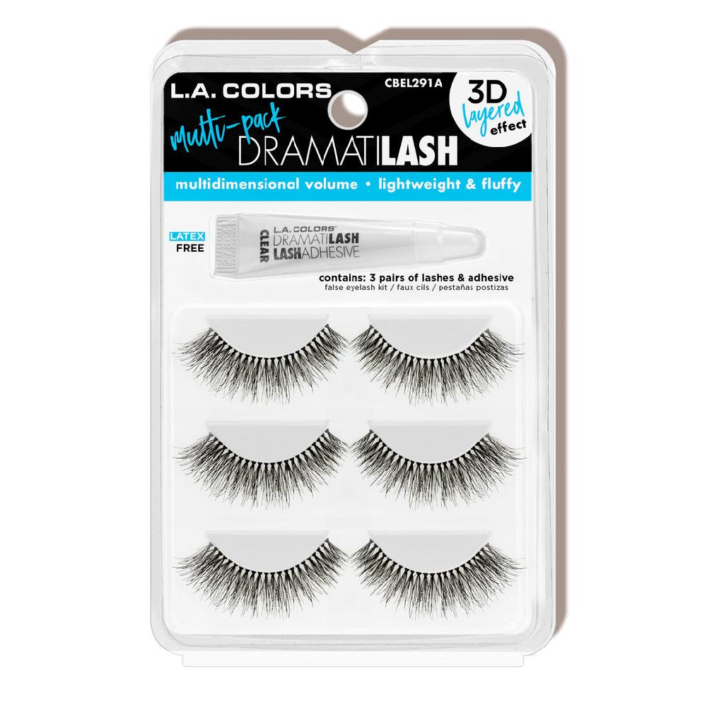 L.a. Colors Dramatilash Multi Pack Eyelash Kit