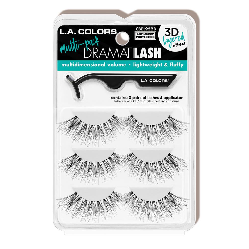 L.a. Colors Dramatilash Multi Pack Eyelash Kit