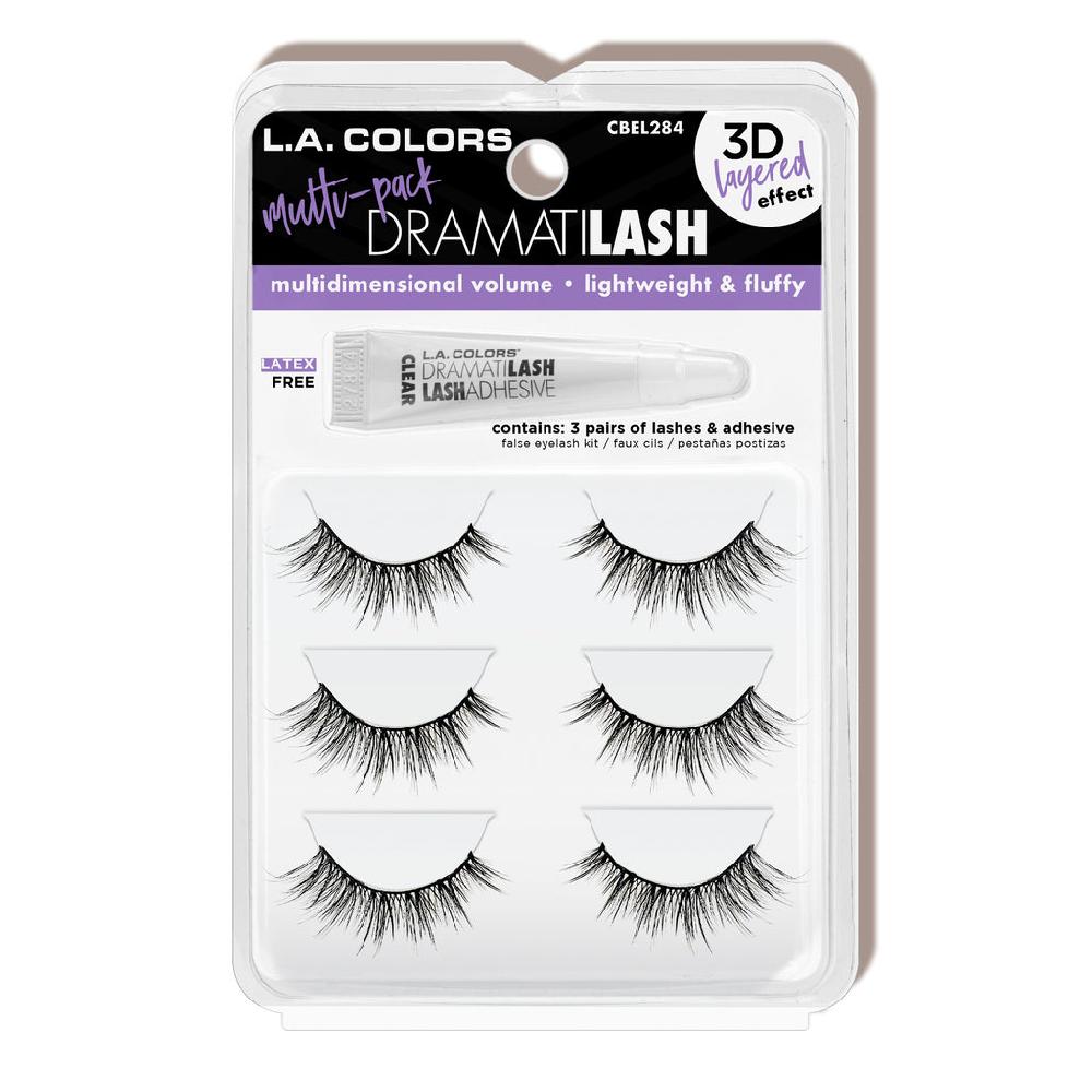 l.a. colors Dramatilash Multi Pack Eyelash Kit