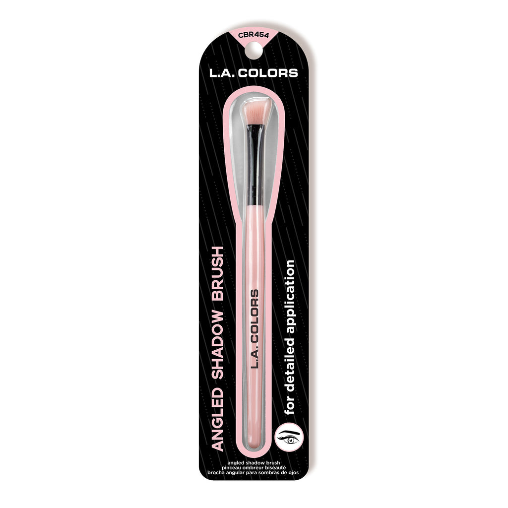 L.a. Colors Essential Pink Angled Shadow Brush