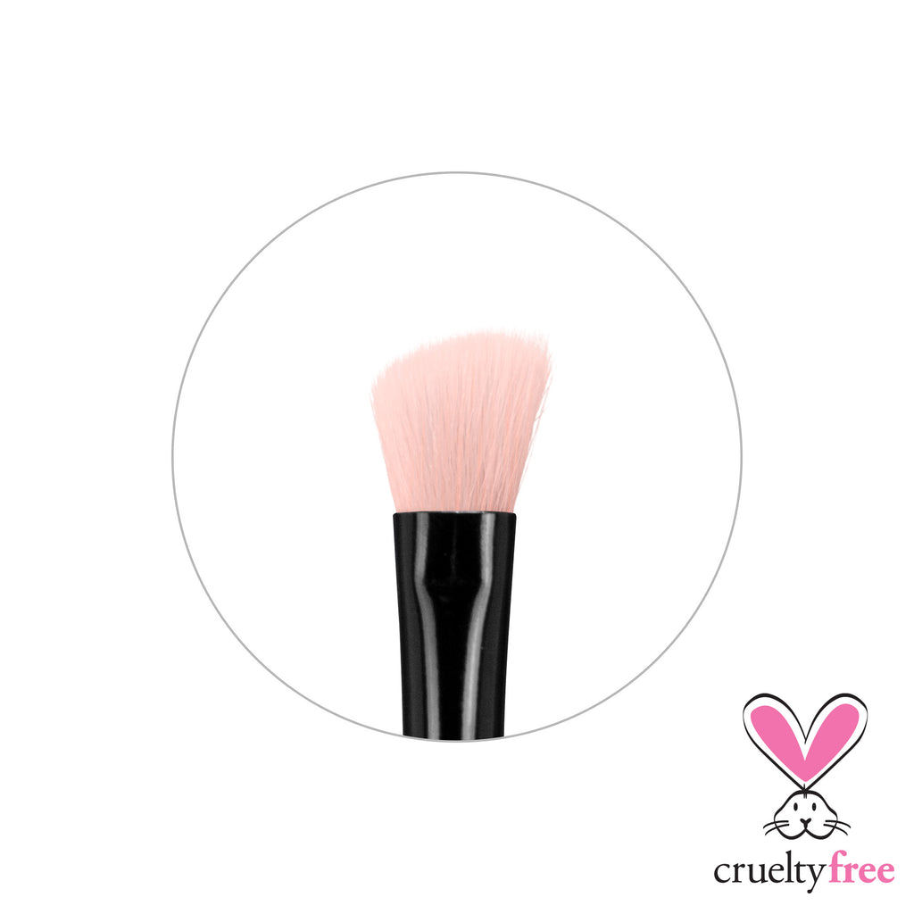 L.a. Colors Essential Pink Angled Shadow Brush