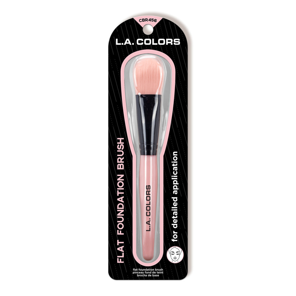 L.a. Colors Essential Pink Flat Foundation Brush