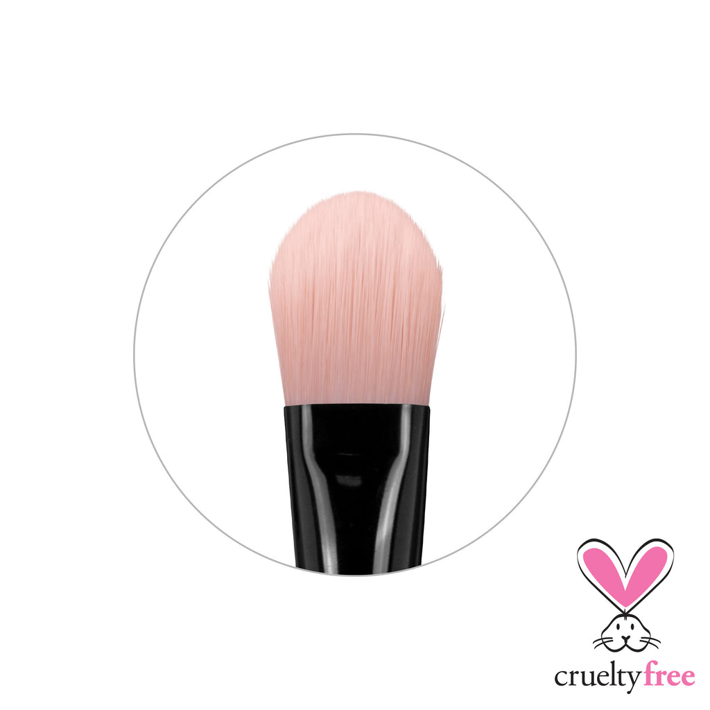 L.a. Colors Essential Pink Flat Foundation Brush