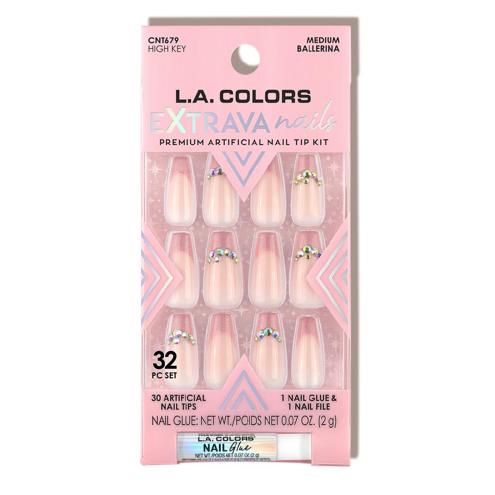 L.a. Colors Extrava Nails Nail Tip Kit
