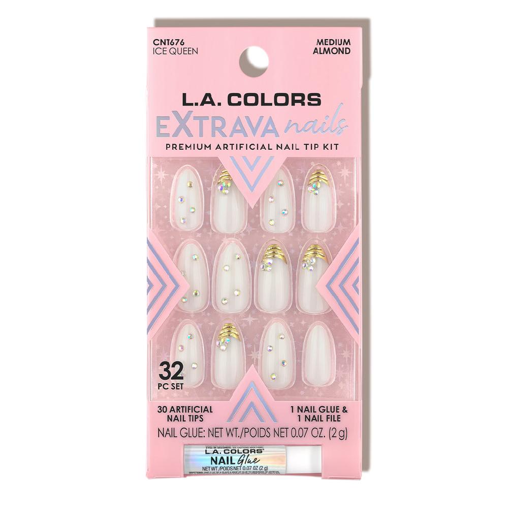 l.a. colors Extrava Nails Nail Tip Kit