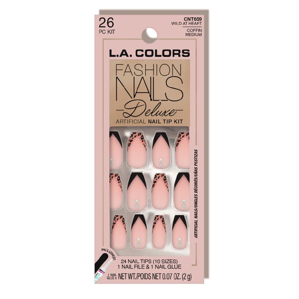 L.a. Colors Fashion Nails Deluxe