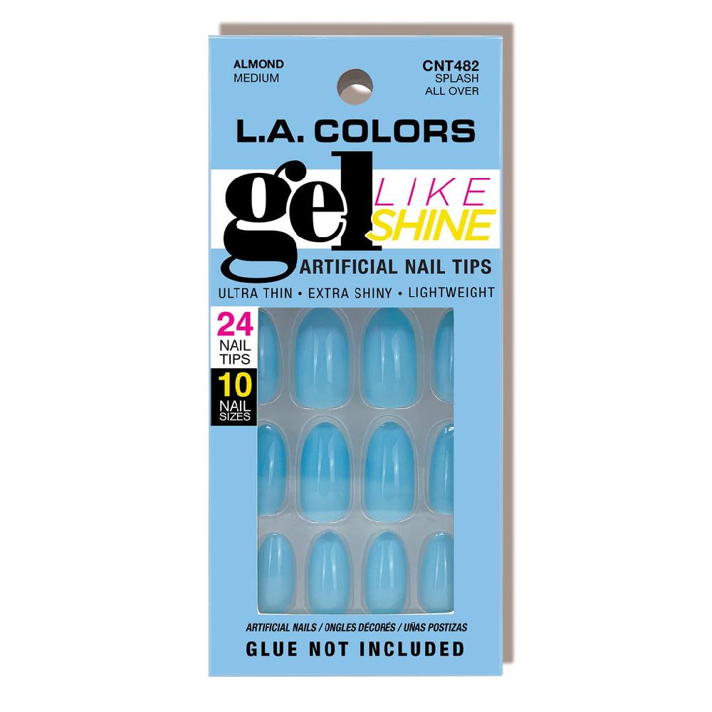 L.a. Colors Gel Like Shine Nail Tips