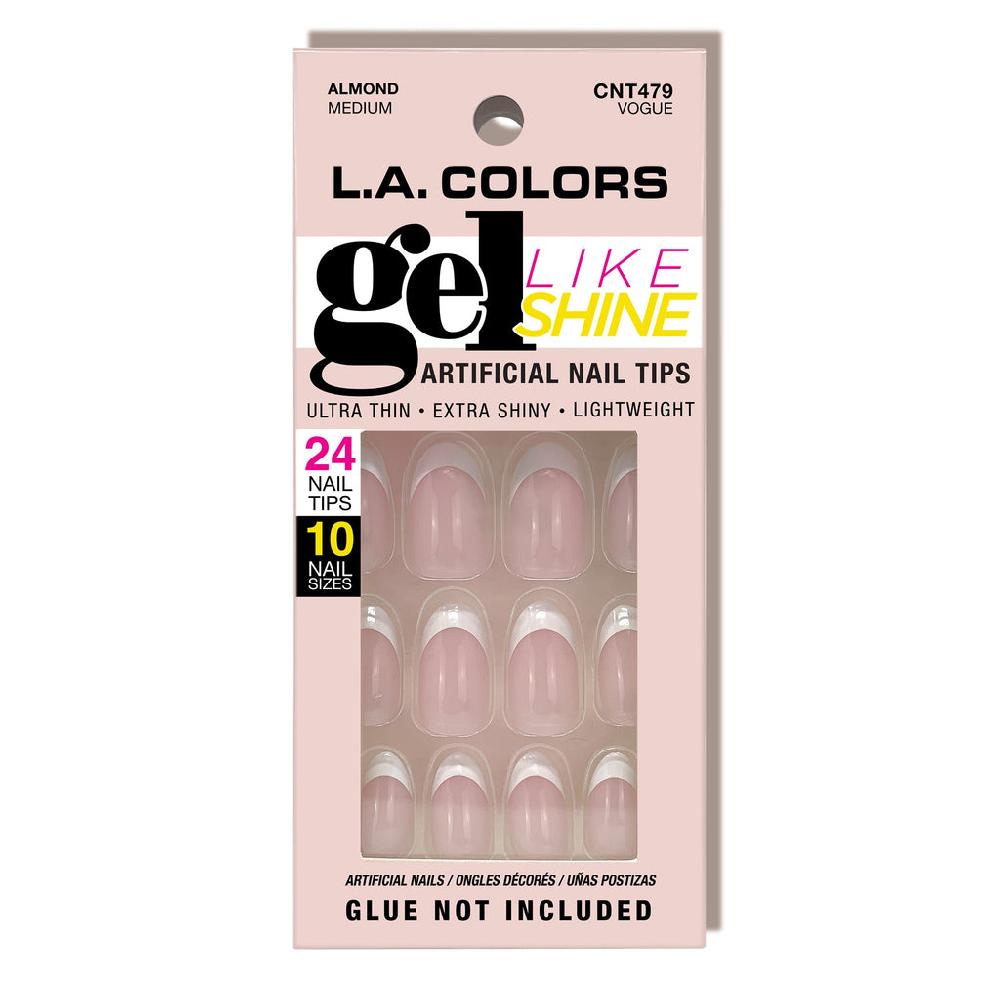 l.a. colors Gel Like Shine Nail Tips