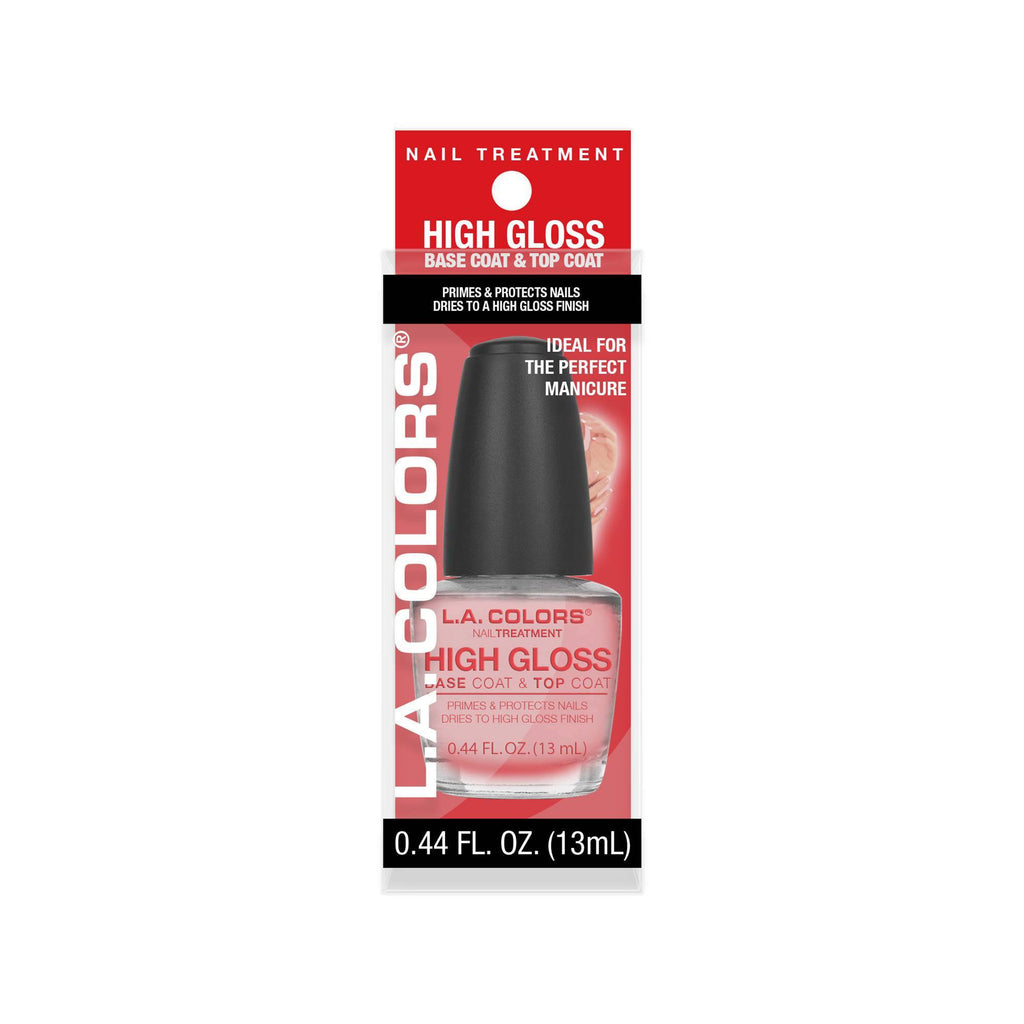 L.a. Colors High Gloss Base Coat & Top Coat Treatment