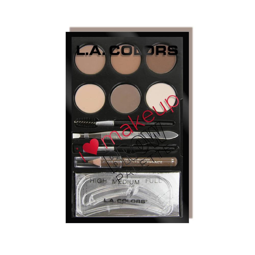 l.a. colors I Heart Makeup Brow Palette