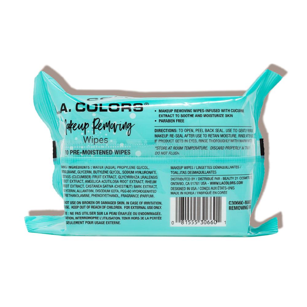 L.a. Colors Makeup Removing Wipes